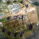 Giant Glitter Dumpling  Mega Rainbow Dumpling Stress Relief Fidget Toy, Soft Squeeze Decompression Dough for Adult Anxiety Relief & Sensory Play (Purple)