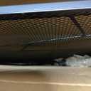 VEVOR Fireplace Screen Single Panel, Sturdy Iron Mesh Fireplace Screen, 35.6"(L) x28.4(H) Spark Guard Cover,Simple Installation,Free Standing Fire Fence Grate for Living Room Home Decor Modern