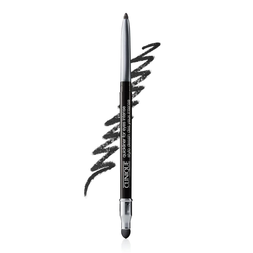 Clinique Quickliner For Eyes Intense Eyeliner Pencil | Water Resistant, Smudge Resistant + Safe For Sensitive Eyes | Intense Black