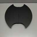 2 Pcs Wand Holders Wall Mount for 10 Wands, Wood Magic Wand Display Stand Holder, Black Wall Mounted Bracket Rack Decor for Collectors and Enthusiasts, Living Room, Bedroom and Office