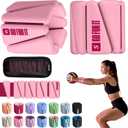 SPORTBIT Wrist Weights, Ankle Weights for Women  Set of 2 (1LB Each), Adjustable Weighted Bracelets for Home Gym, Running, Yoga, Exercise and Strength Training (Single Pink)