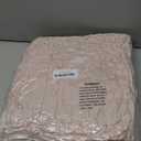 Admitrack Chunky Knit Blanket Throw, 100% Hand Knit Chenille Throw Blanket for Sofa & Home Decor, Soft and Cozy Knitted Throw Blankets (Pink，51"x63")