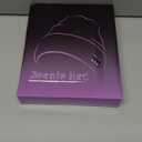 Bluetooth Beanie for Women with Ponytail Hole Wireless Knitted Beanie Hat with Headphones Womens Gifts Black