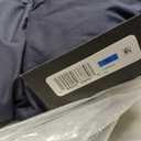 Kenneth Cole New York Women's Pillow Collared Fashion Puffer With an Inner Bib Removeable Buckle (Blue, XL)
