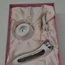 NORLANYA Mini Anti-Aging Dot Matrix SkinLift Device, Wrinkle Reduction Face Lifting Machine (Platinum Head, Charging Dock)