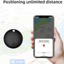 GPS Tracker for Vehicles No Monthly Fee, Tracker Device for Vehicles, Mini GPS Tracker for Kids, Tracking Devices for Cars Hidden Compatible with Apple Find My (iOS Only) Pet Tag Tracker for Dogs Keys