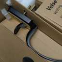 Veise VE017G-H Wi-Fi Smart Fingerprint Front Door Lock Set, Remote App Control, Keyless Entry Deadbolt with Handle, Backlit Keypad, IP55 Weatherproof, Auto Lock, Easy to Install, Matte Black