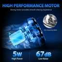 Sejoy Electric Razor for Men,Electric Shavers for Men,Face Shaver, Cordless Washable Rechargeable Shaving Machines,Pop Up Trimmer for Travel Home, LED Display,Fast Charging (Azure)