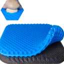 EVEME Gel Seat Cushion for Long Sitting with Non-Slip Cover,Cooling seat Cushion,Breathable Honeycomb Design Absorbs Pressure Points,for Office Chair, Home Car seat,Wheelchair