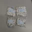 100PCS Cable Clips, Adhesive Wire Clips Organizer Cord Clips Management, Cable Staples Outdoor Strong for Wall, Desk, Christmas Lights, String Lights, TV PC Ethernet Cable, Clear Small  