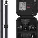 Hard Case for Fujifilm X-T30 III/X-T5 / X-T50 / X-E5 / X-T30 / X-T20 Mirrorless Cameras - Heavy-Duty Shockproof Protective Case with Adjustable Shoulder Straps & Customizable Dividers, Black