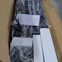 OLEVS Full Bed Frame with Headboard Metal Platform Bed Full Size with USB Charging Station and LED Lights, No Box Spring Needed