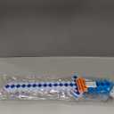 Fun Central 2 Pack LED 24" Light Up Blue Pixel 8-Bit Toy Sword for Kids