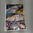 Qeeenar 50 Pieces 90s Party Favor Bags Bulk Plastic Back to 90's Hip Hop Candy Gift Treat Goodie Bags for Retro 1990s Theme Disco Dance Birthday Party Supplies