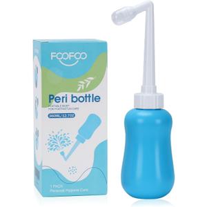 Peri Bottle for Postpartum Care, Postpartum Essentials, Feminine Care 12oz, Blue