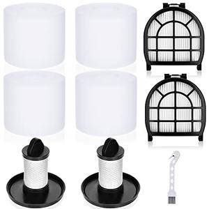 Leadaybetter Filter Replacement for Shark LZ600 LZ601 LZ602 LZ602C APEX UpLight Lift-Away DuoClean Vacuum Cleaner, 2 Post HEPA & 2 Pre Motor Filters 4 Foam Filters, Part # XHFFC600 & XFFLZ600