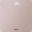 Homebuds Bathroom Scale for Body Weight, Precision 0.1lb by Our Professional Factory Since 2001, Weight Scale Step-On and White LED for Easy to View, 3*AAA Included, 400lb/182kg, Rose Gold
