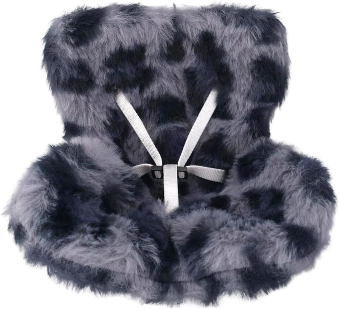 Car Seat for Dolls, Cute Safety Decorative Sofa with Soft Furry Cushion, Air Vent Clip Display Chair Stylish Car Desktop Decor for Blind Box Toys & Collectible Dolls (Blue Gray Leopard) Car Seat for Dolls, Cute Safety Decorative Sofa with Soft Furry Cushion, Air Vent Clip Display Chair Stylish Car Desktop Decor for Blind Box Toys & Collectible Dolls (Blue Gray Leopard)