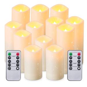 CLTNIKET 48-Pack LED Flameless Candles with Remote Control - Perfect for Home, Parties, and Special Occasions - Create a Magical Ambiance Effortlessly(Three Sizes)