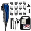 Wahl USA Self Cut Compact Corded Clipper Personal Haircutting Kit with Adjustable Taper Lever, and 12 Hair Clipper Guards for Clipping, Trimming & Personal Grooming  Model 79467