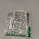 SUPFINE Magnetic for iPhone 15 Pro Case (Compatible with MagSafe) (Military Grade Drop Protection) Slim Translucent Matte Shockproof with Anti-Fingerprint Phone Case,Antique White