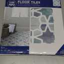 FloorPops Blue Rajah Peel & Stick Floor Tiles, FP3569