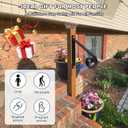 12inch Handrail for Outdoor Steps,1 Step Stair Handrails-Wall Mounted Wrought Iron Hand Railing-Powder Coated Carbon Steel-Metal Art Single Step Handrail-Step Grab Rail for Indoor Outdoor Stair Step