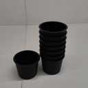 Bed Risers 4 Inch Heavy Duty, Round Furniture Risers for Bed Desk Table Sofa CouchBed Lifts Risers, Support up to 3300 Lbs(8 Pack Black)