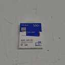 Western Digital 500GB WD Blue SA510 SATA Internal Solid State Drive SSD - SATA III 6 Gb/s, M.2 2280, Up to 560 MB/s - WDS500G3B0B