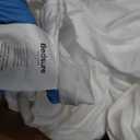 Bedsure White Duvet Cover King Size - 3 Pieces Prewashed Cotton-Like Polyester Extra Soft Bedding Set, Includes 1 Duvet Cover 104x90 Inches with Zipper Closure & 2 Pillow Shams, Comforter Not Included