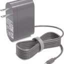 VHBW 24.35V Charger for Dyson Vacuum DC35 DC30 DC31 DC34 DC44 DC45 DC56 DC57 Cordless Vacuum, Replacement Dyson Charger P/N: 917530-11 01 02 17530-02 03 (6Ft ETL Listed)