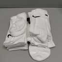 Nike Unisex Adult Everyday Cushioned Training Crew Socks (6-Pack) | Mens and Womens (White, M)