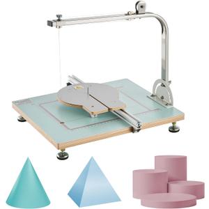VEVOR Hot Wire Foam Cutter, 58W Electric Styrofoam Cutter with Variable Temperature Control, Portable Tabletop Cutting Tool with 10.24" Max. Cutting Thickness for Foam, KT Board, Low-Density Sponge