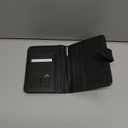 Airtag Passport Holder Cover Wallet Travel Essentials Leather RFID Blocking Case Vacation Luggage Must Haves Travel Accessories for Men Women (117#Black)