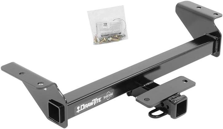 Draw-Tite 75238 Class 4 Trailer Hitch, 2 Inch Receiver, Black, Compatible with 2016-2022 Toyota Tacoma