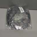 USB to Ethernet Cable 0.5 FT, USB 3.0 A Male to RJ45 Male Cord, Directly Connected, Aluminum Portable Gigabit LAN Network Cable for Laptop, PC, Switch, More, Braided Cable with 5 Pcs Ties