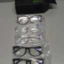 CCVOO Reading Glasses for Women/Men, Eyeglasses, Blue Light Readers for Women/Men, Computer Eye Glasses, Cheaters 3.0
