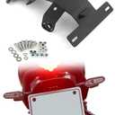 Xitomer Motorcycle Fender Eliminator License Plate Holder, Fit for XSR700 2025 2024 2023 2022 2021 2020 2019 XSR700 2017 2016 2015, Fender Eliminator with LED Light, Compatible with OEM Turn Signal