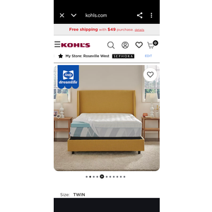Sealy Dreamlife™ 3-in. Gel Memory Foam Mattress Topper & 1-in. Quilted Cooling Cover Full