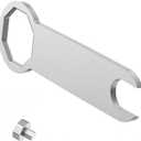 Dual Chamber Fork Cap Wrench Tool, Compatible with 2005-2025 Dirt Bike Front Suspension, Fits YZ250F / YZ450F / YZ250, 49mm Outer Cap & 35mm Inner Cap Removal Tool