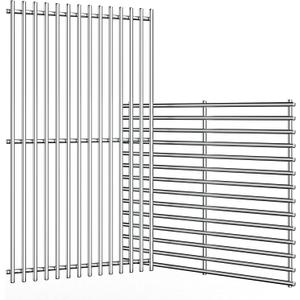 17 Inches Stainless Steel Cooking Grids Grates for Home Depot Nexgrill 720-0830H 720-0830D, 720-0783E, 720-0783C, for Nexgrill replacement parts