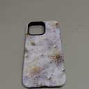 Flivro Case for iPhone 16 Pro Max, PC Hard Shell & Silicone Inner Bumper, Anti-Scratch Full-Body Cover Shockproof Slim Design -Festive Christmas Snowflakes