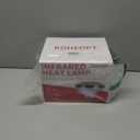 150W R40 Infrared Heat Lamp Bulb for Chicken Brooder, Pets, Reptiles, Bathroom & Sauna, E26 120V, 2000Hrs Red Light Therapy, 1-Pack