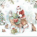 Magical Holiday Boxed Christmas Cards (18 pack) w/ Decorative Box by Lisa Audit