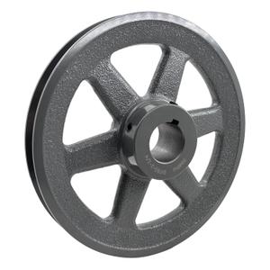 BK80-1-1/4 V Belt Pulley 1 1/4 inch Bore 7.75" OD,Electric Motor Pulley Cast Iron for A AX B BX 4L 5L V-Belts,BK80X1-1/4 Sheaves