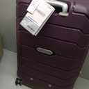 Samsonite Freeform Medium Luggage with Dual 360 Spinner Wheels - Checked Suitcase - TSA Lock, Airline-Approved - Lightweight Durable Polypropylene Expandable Hardshell - Amethyst Purple