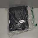 NICETOWN Pitch Black Solid Thermal Insulated Grommet Blackout Curtains/Drapes for Bedroom Window (2 Panels, 42 inches Wide by 63 inches Long, Black)