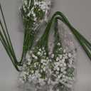 Babys Breath Artificial Flowers,12 Pcs Gypsophila Faux Flowers for Wedding Party Home Garden Decoration (White)