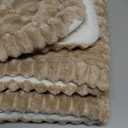 Smiry Pet Couch Covers for Dogs Washable, Non-Slip Fuzzy Couch Covers for 3 Cushion Sofa Pet Friendly, Soft Thick Furniture Protector Sofa Slipcover Mat for Dogs (Khaki, 27.6" x 70.9")