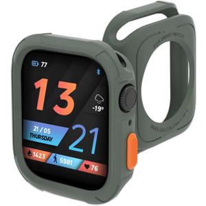 3 x 41mm 40mm Screen Protector Case Compatible with Apple Watch Series 9 8 7 6 5 4 SE 41mm 40mm Case, Soft TPU Full Coverage Front Protective Shockproof iWatch Bumper Cover (Green)